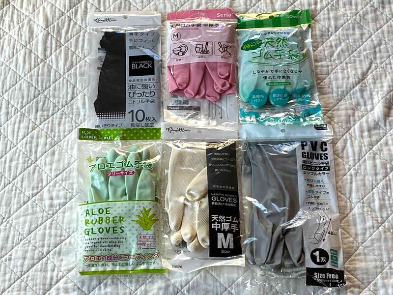 セリアのゴム手袋はお手頃価格でおすすめ