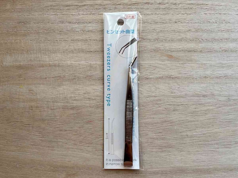 セリアの「ピンセット曲型」