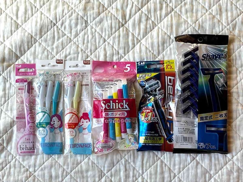 セリアのカミソリは110円（税込）でコスパ抜群