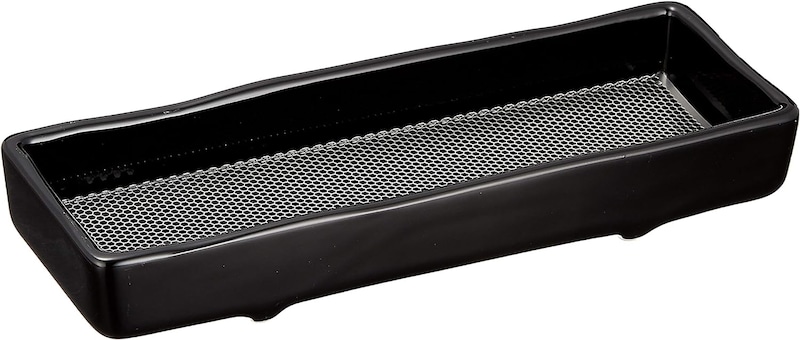 線香を寝かせて焚く香炉 ナカムラ商事 香皿 夕香(黒) 日本製 (画像出典:Amazon)