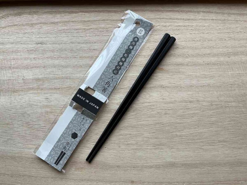 セリアの「六角箸」