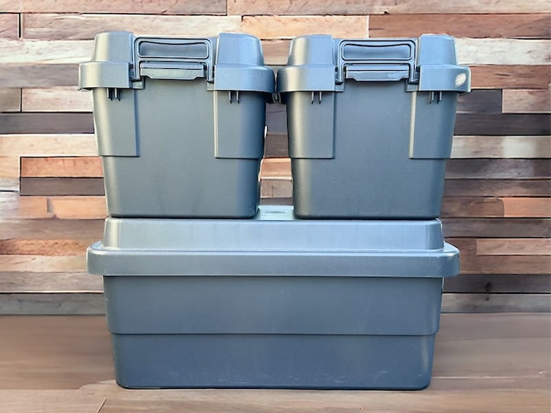 「ポリプロピレン頑丈収納ボックス」