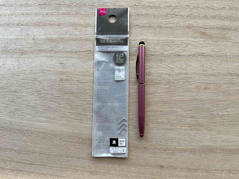 ダイソーの「タッチペン＆ボールペン」