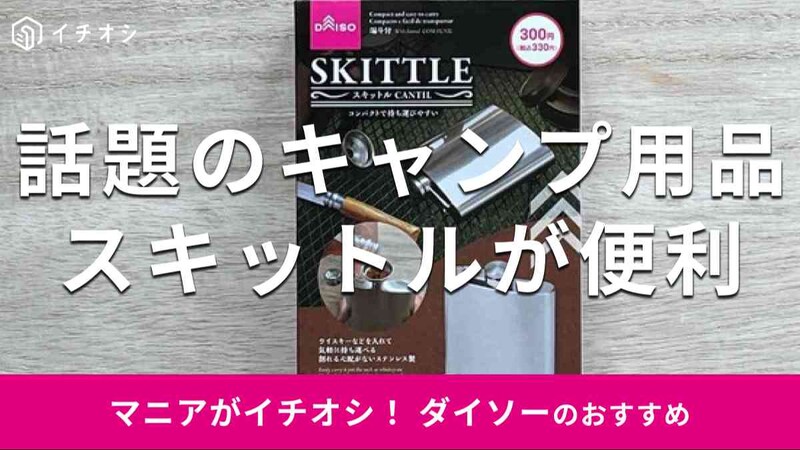 ダイソーの「スキットル」