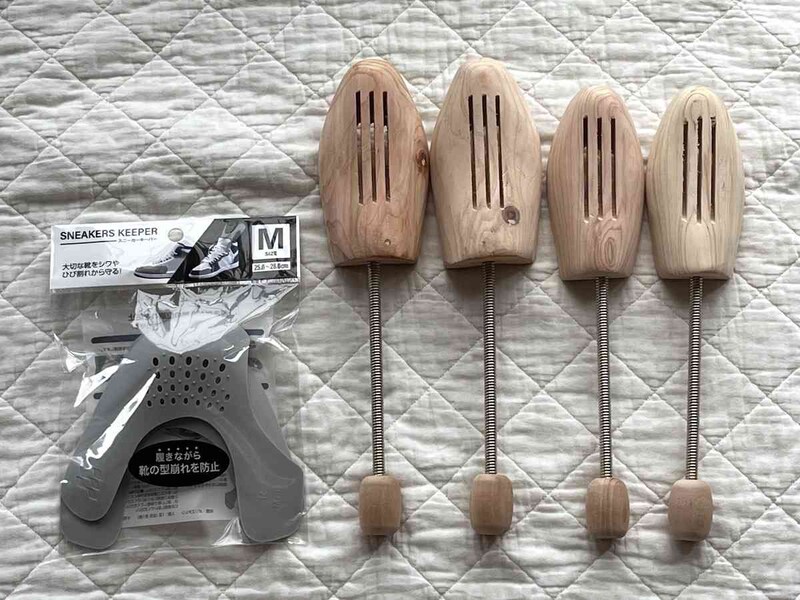 ダイソーのシューキーパーでおしゃれにメンテナンス◎