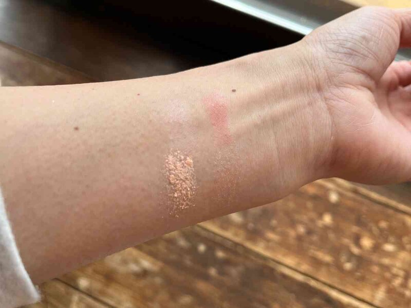 ダイソーの「アイデイト ミニマルパレット01」をつけてみる