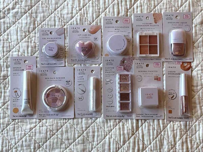 ダイソーの「IDATE（アイデイト）」のTGCコラボコスメは110円（税込）から買える！