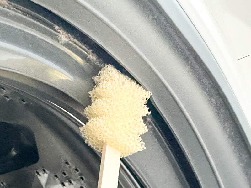 ドラム式洗濯機のパッキン汚れ