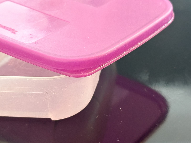 柔らかい蓋は蓋だけ電子レンジNGのものが多い