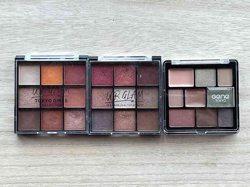 ダイソーの9色アイシャドウパレットは綺麗な色が詰まって110円(税込)