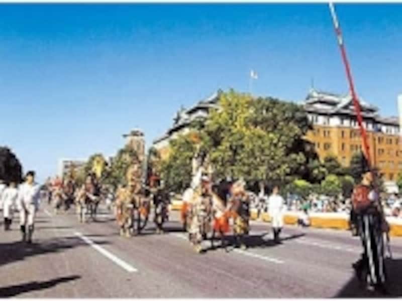 英傑行列が目玉の「名古屋まつり」