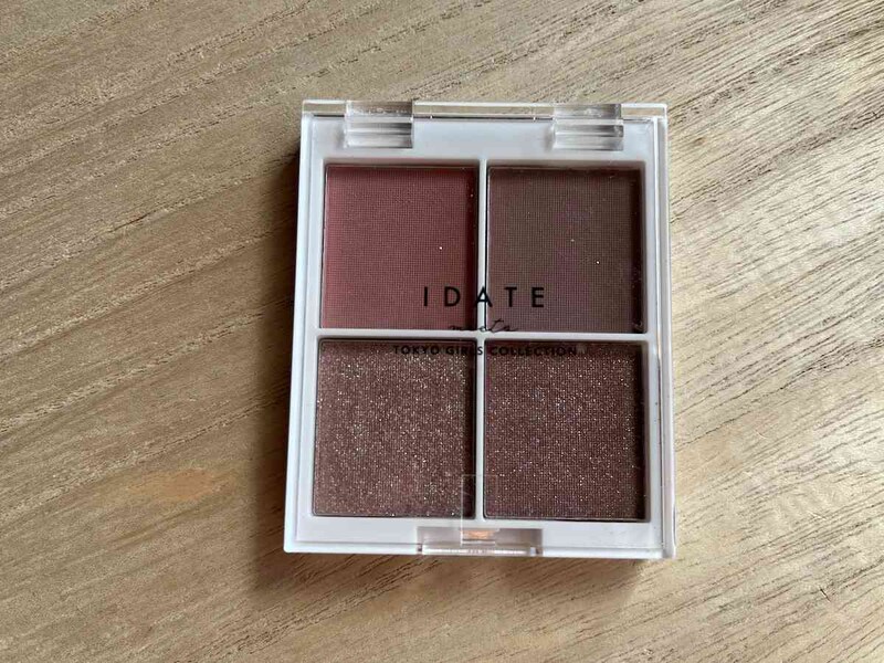 「アイデイト 4色アイシャドウパレット０１」のローズピンク