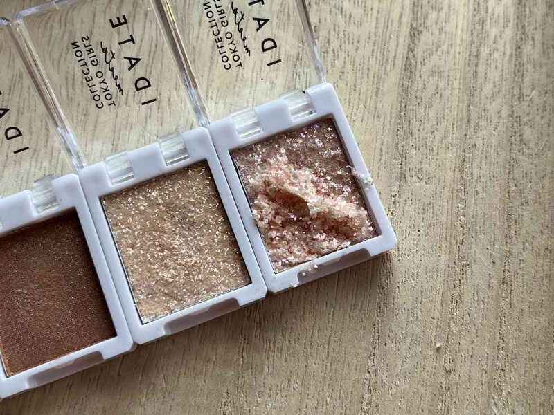 ラメが多く含まれるカラーは柔らかいので、形が崩れてしまう