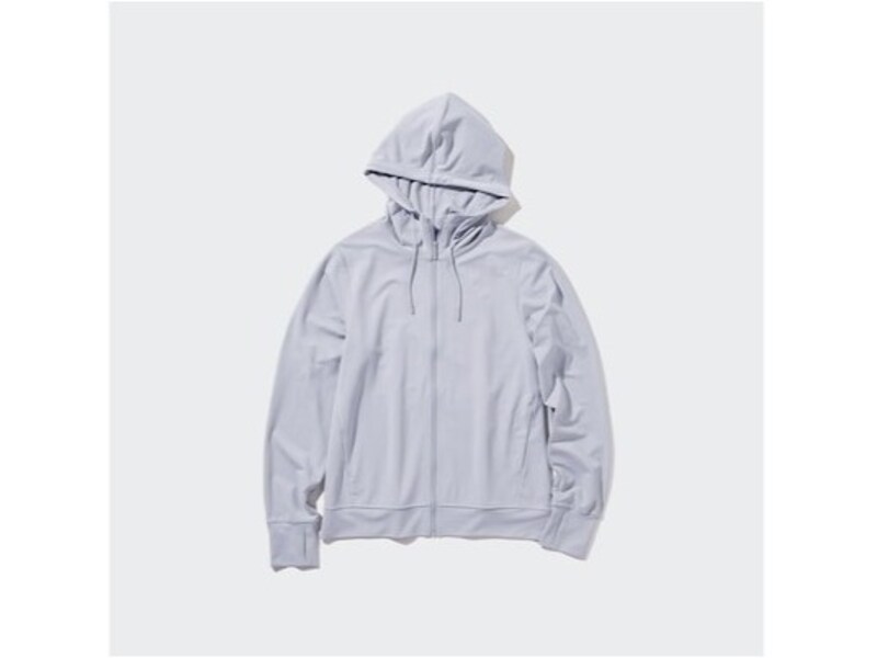 ユニクロ　エアリズムUVカットメッシュパーカ　2990円（税込）