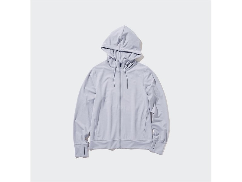 ユニクロ　エアリズムUVカットメッシュパーカ　2990円（税込）