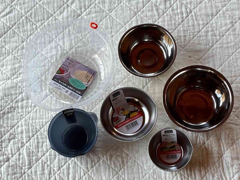 セリアのボウルはサイズが豊富でおすすめ