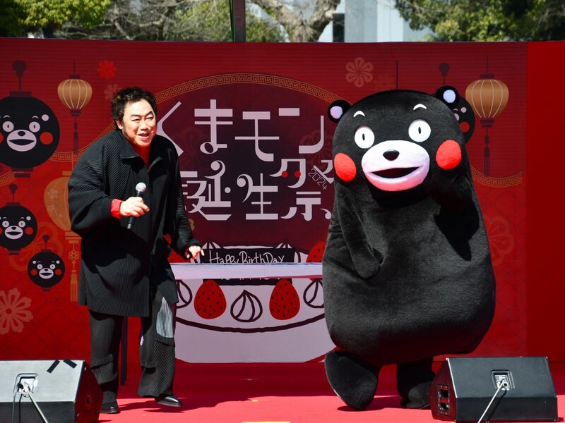 コロッケ&くまモン