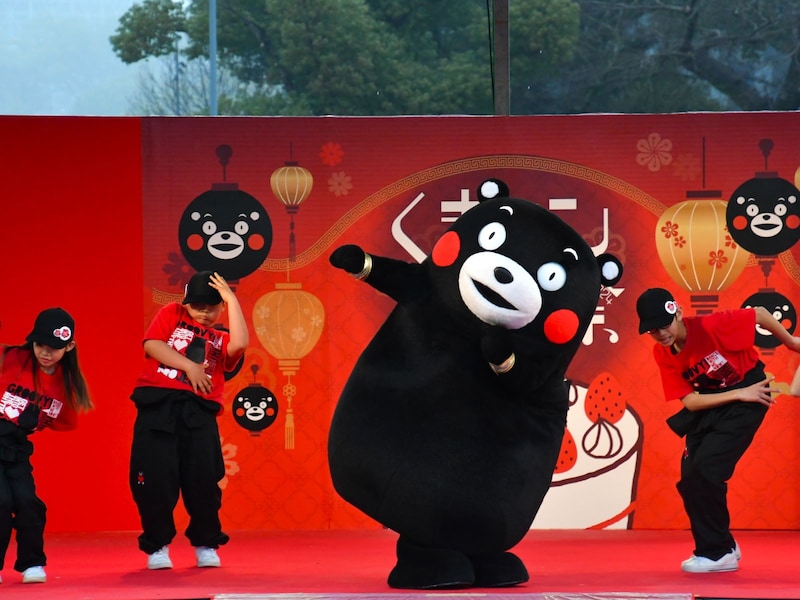 キレッキレなダンスで魅せる「くまモン ダンス部」