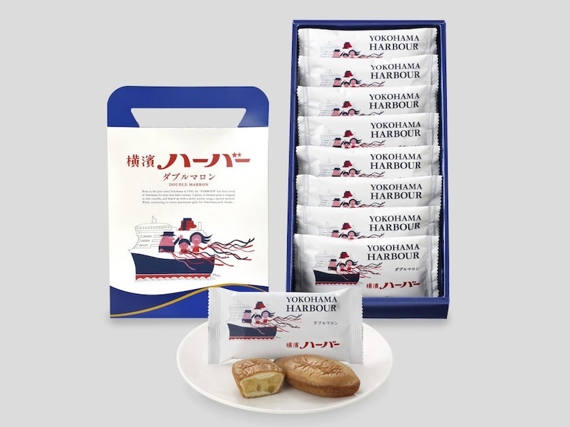 ありあけ「横濱ハーバーダブルマロン5個入」（税込1080円）