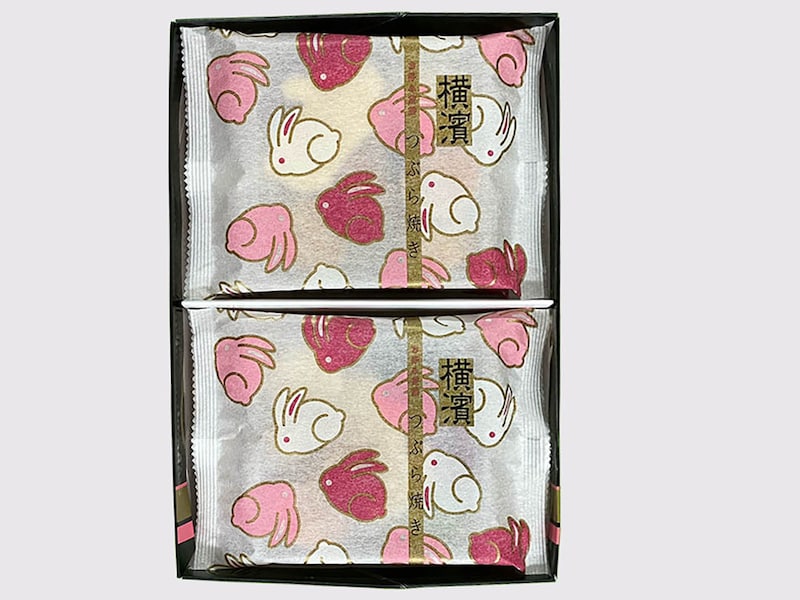 濱うさぎ「つぶら焼き6個入」（税込1145円）