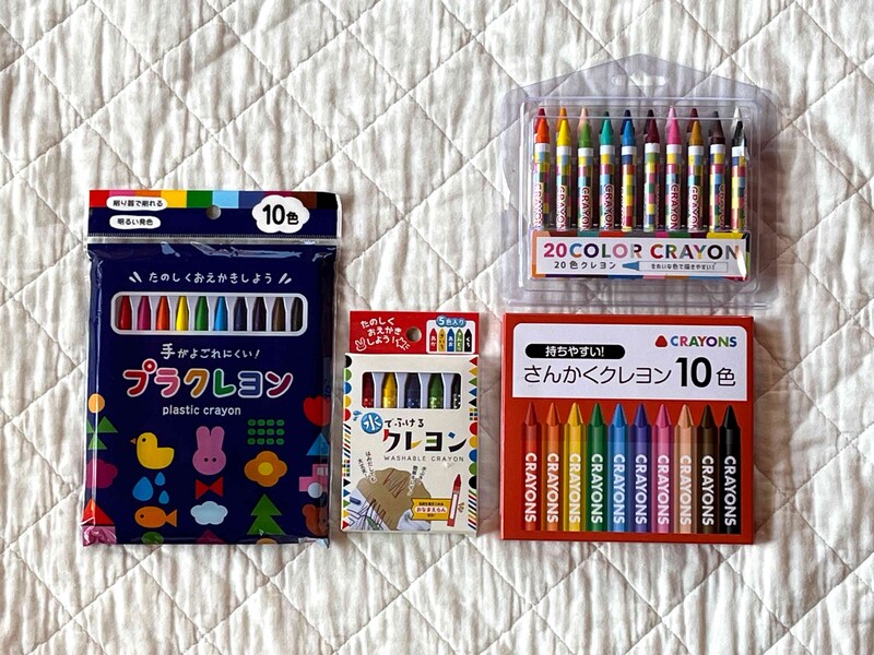 セリアのクレヨンは110円(税込)で種類が選べる!