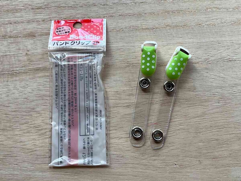 セリアの「バンドクリップ ドット」