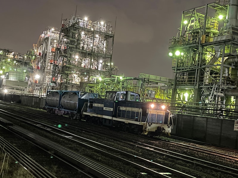 千鳥町は工場夜景の撮影もおすすめ