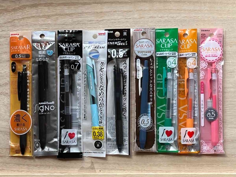 セリアでは書きやすい「ボールペン」が110円（税込）でおすすめ