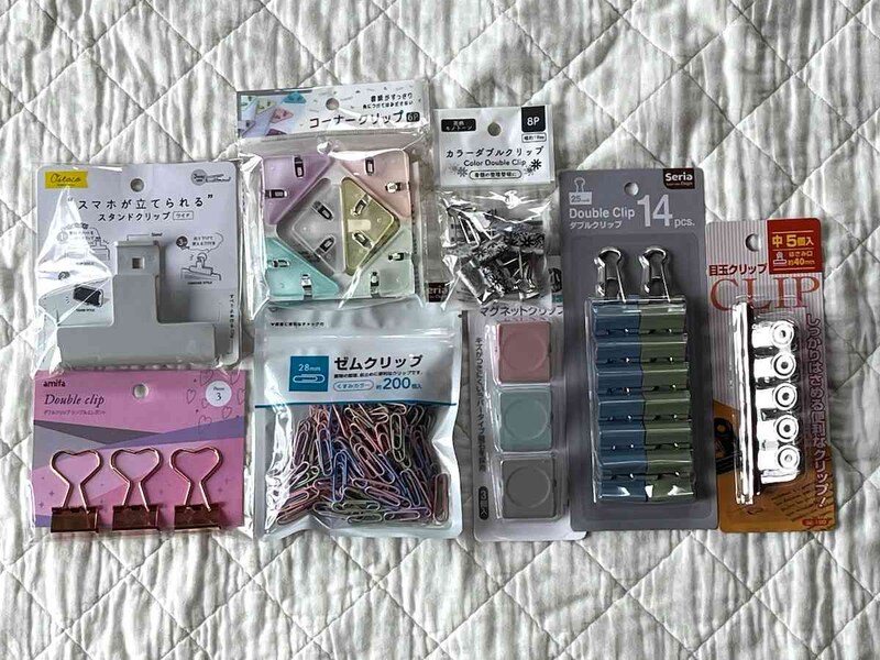 セリアのクリップは110円（税込）でおしゃれ