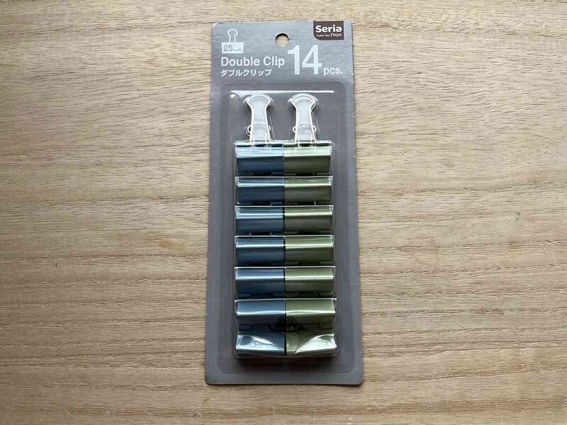 セリアの「ダブルクリップ」