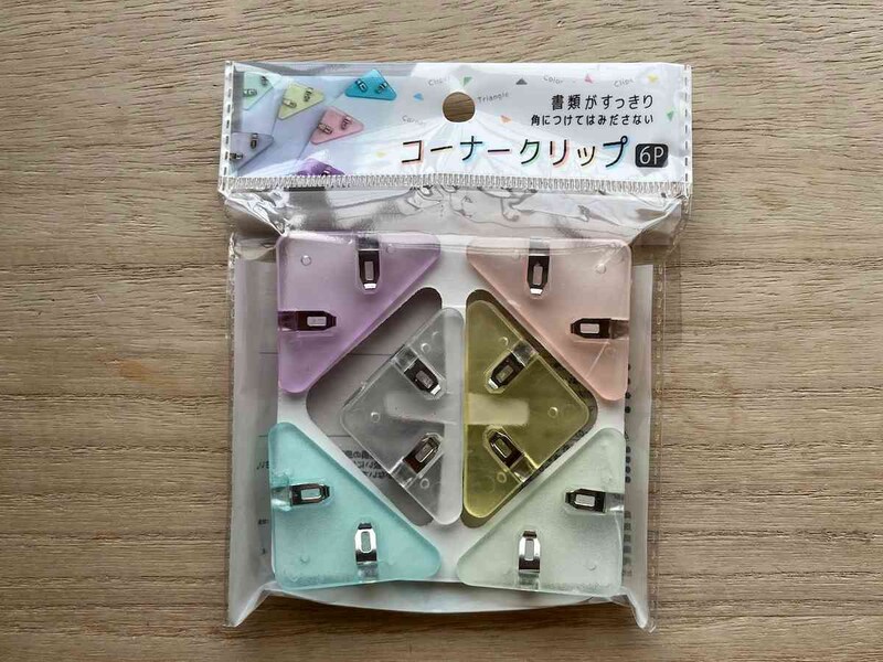 セリアの「コーナークリップ」