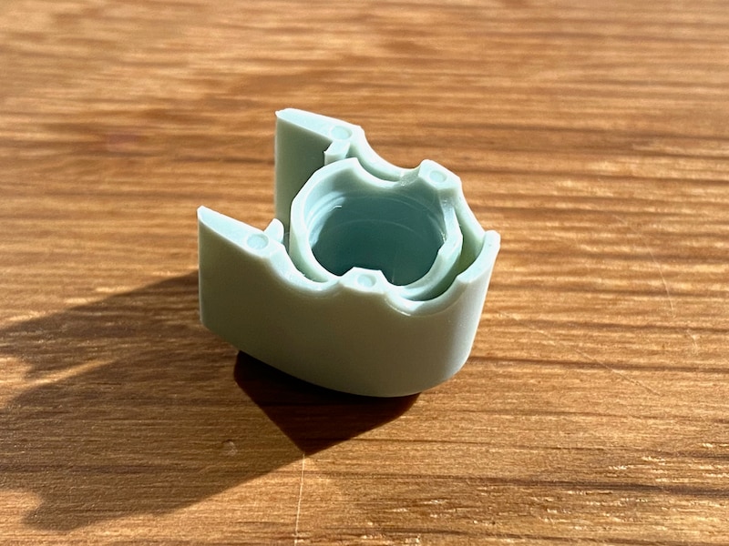 消しゴムキャップ部分のパーツ