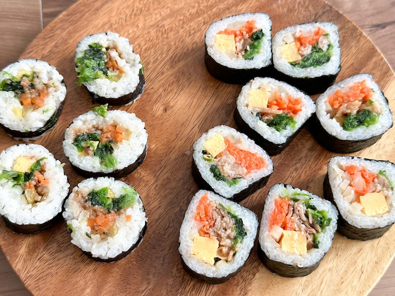 bibigoと無印良品の冷凍キンパ