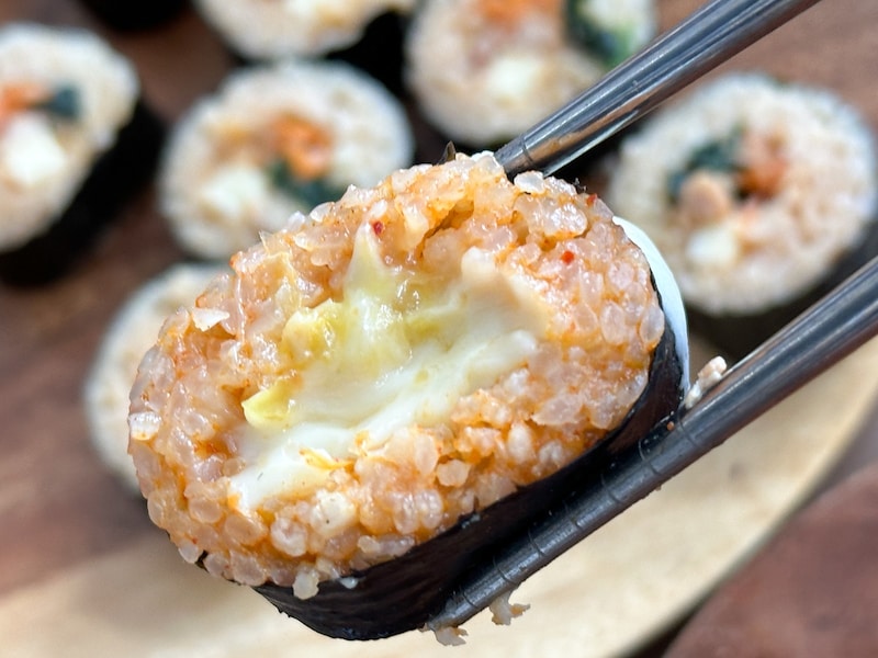 bibigo「キムチチーズキンパ」