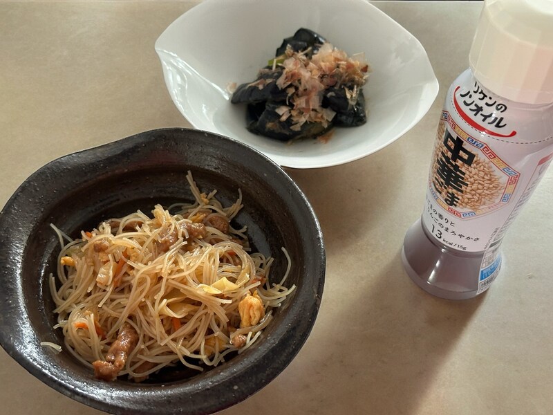 中華系ドレッシングは炒めものや浸しに