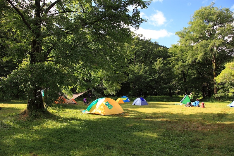 キャンプ場のイメージ