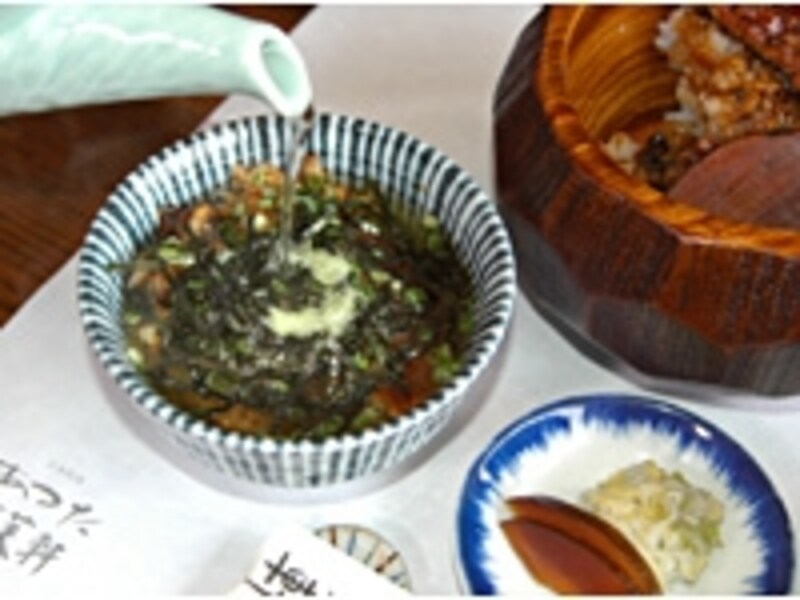 3杯目は茶漬けでさらさらと