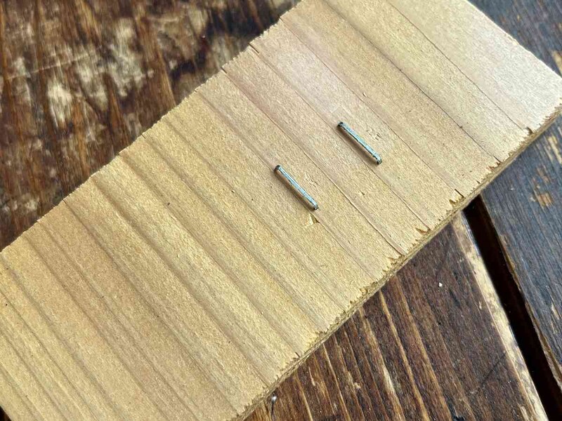 針はしっかり刺さっている