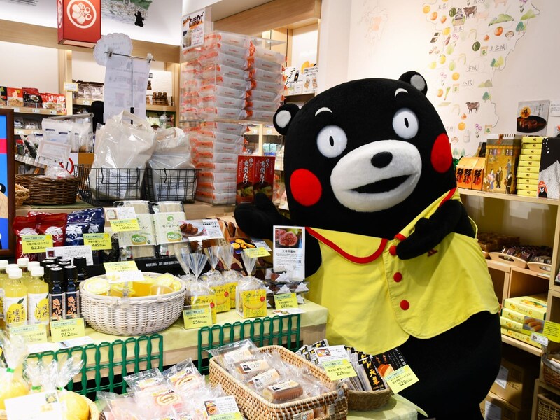銀座熊本館＝4月26日、東京都中央区
