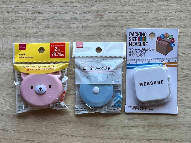 ダイソーのメジャーはお得な価格で使い勝手◎