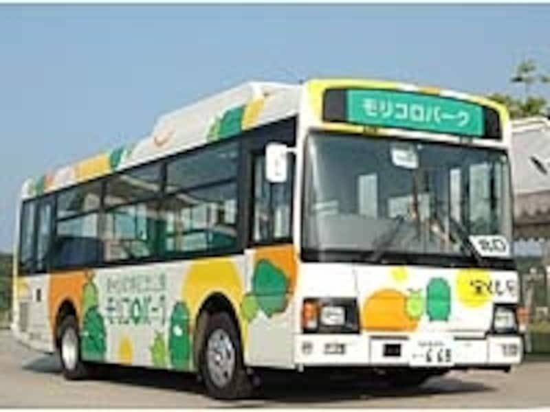 30分毎に無料運行している園内周遊バス