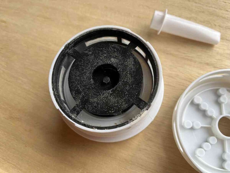 確かに吸入されている