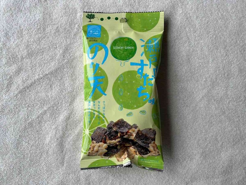 ダイソーの「まるか食品 のり天瀬戸内すだち味」