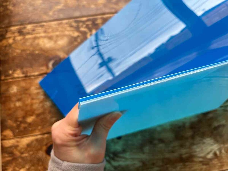 厚みが2mmと0.75mmを比較