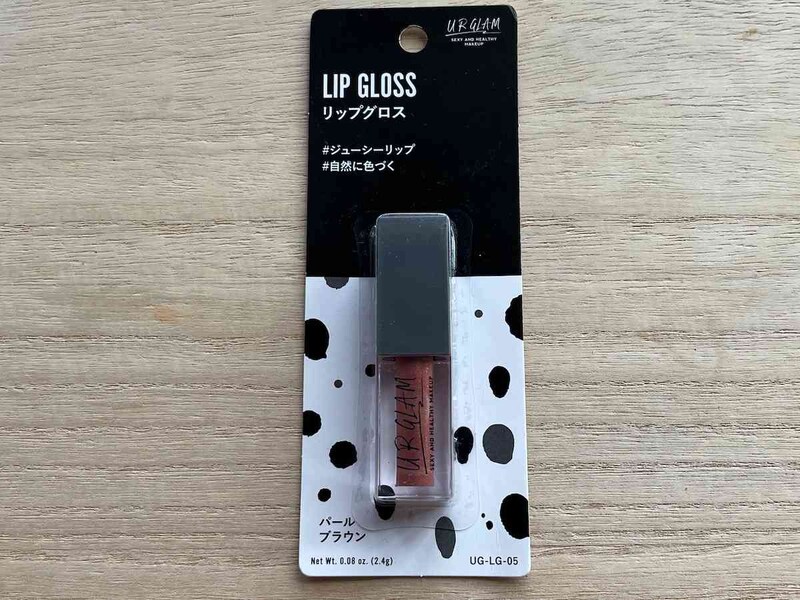 ダイソーの「UG リップグロス 05」