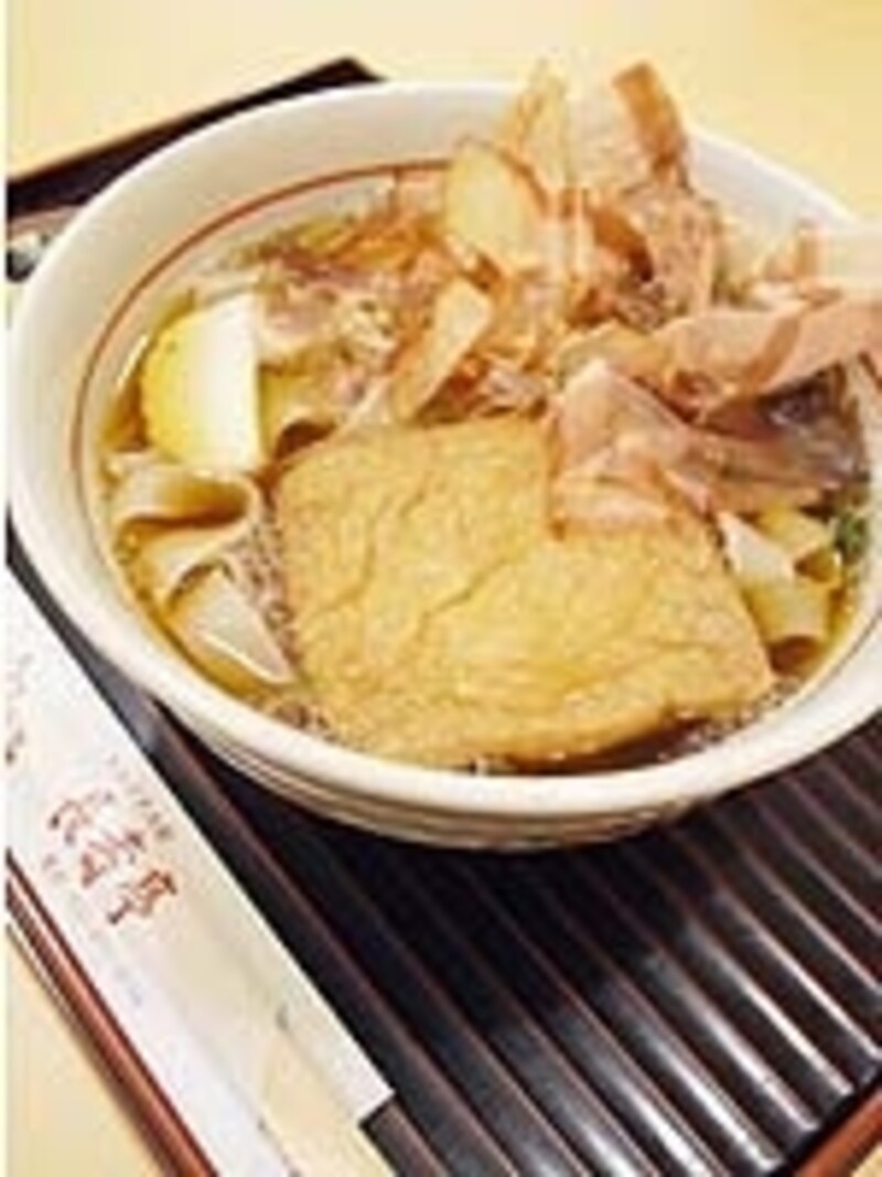 きつねきしめん680円