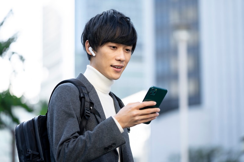 男性投資家