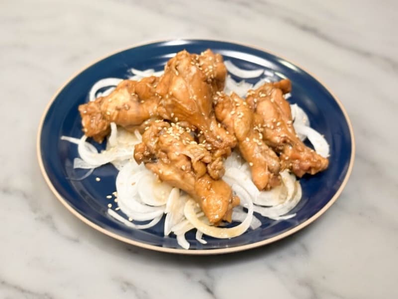 ポン酢レシピ　鶏の手羽元