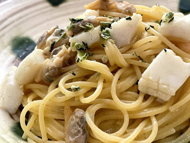 ポン酢レシピパスタ