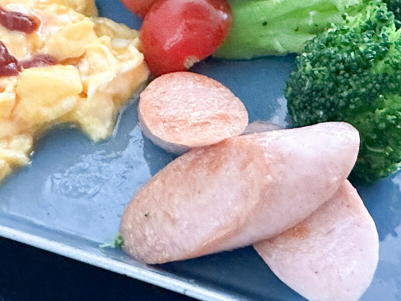 魚肉ソーセージ朝食レシピ